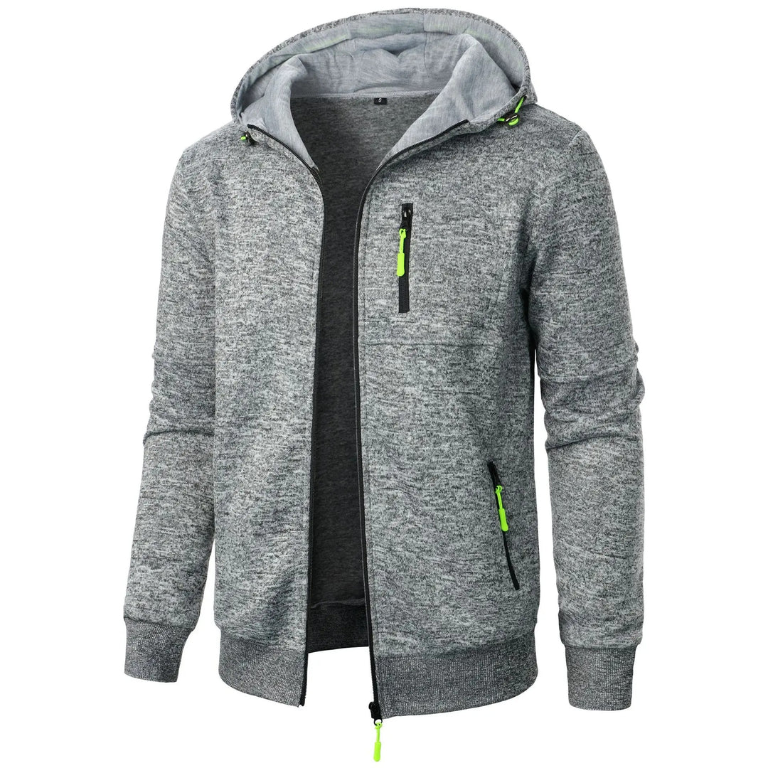 Veste de sport décontractée à capuche pour hommes