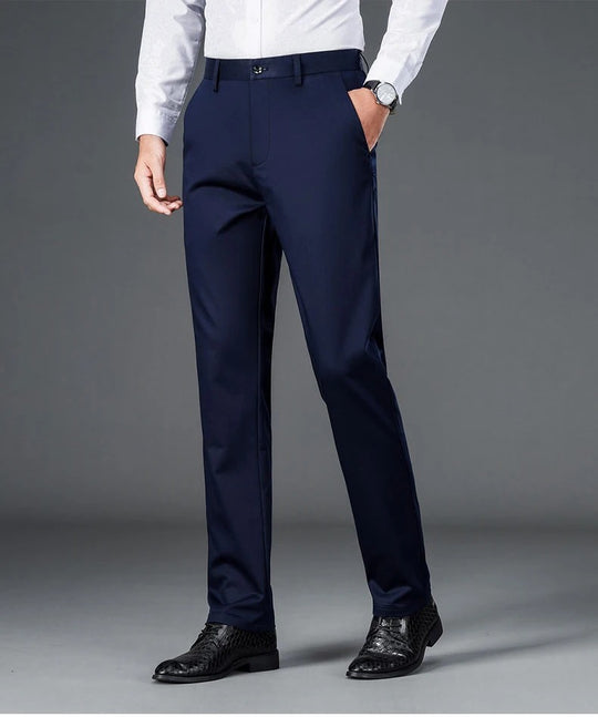 Pantalon de bureau stretch pour homme