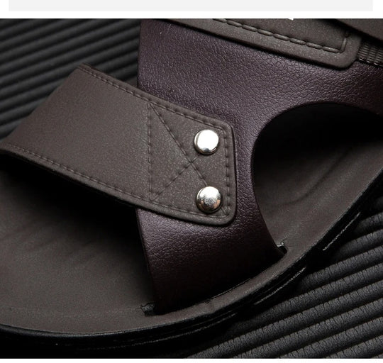 Sandales à enfiler pour homme pour l'été