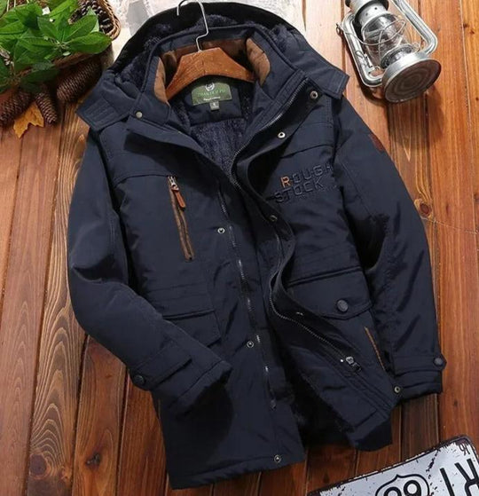 Veste d'hiver multi-poches pour hommes