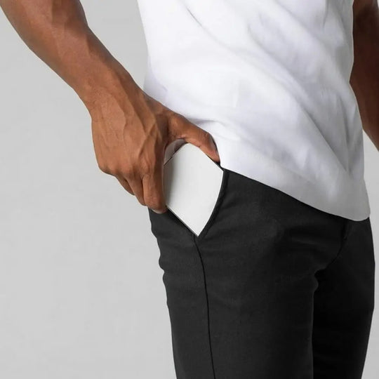Pantalon de costume slim fit pour homme