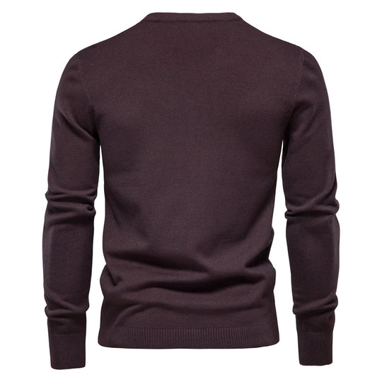 Pull épais coupe slim pour hommes