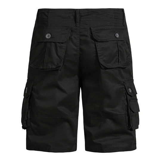 Short cargo d'été en coton pour homme