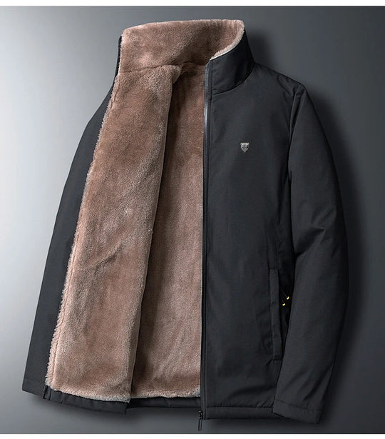 Veste polaire épaisse coupe-vent pour hommes