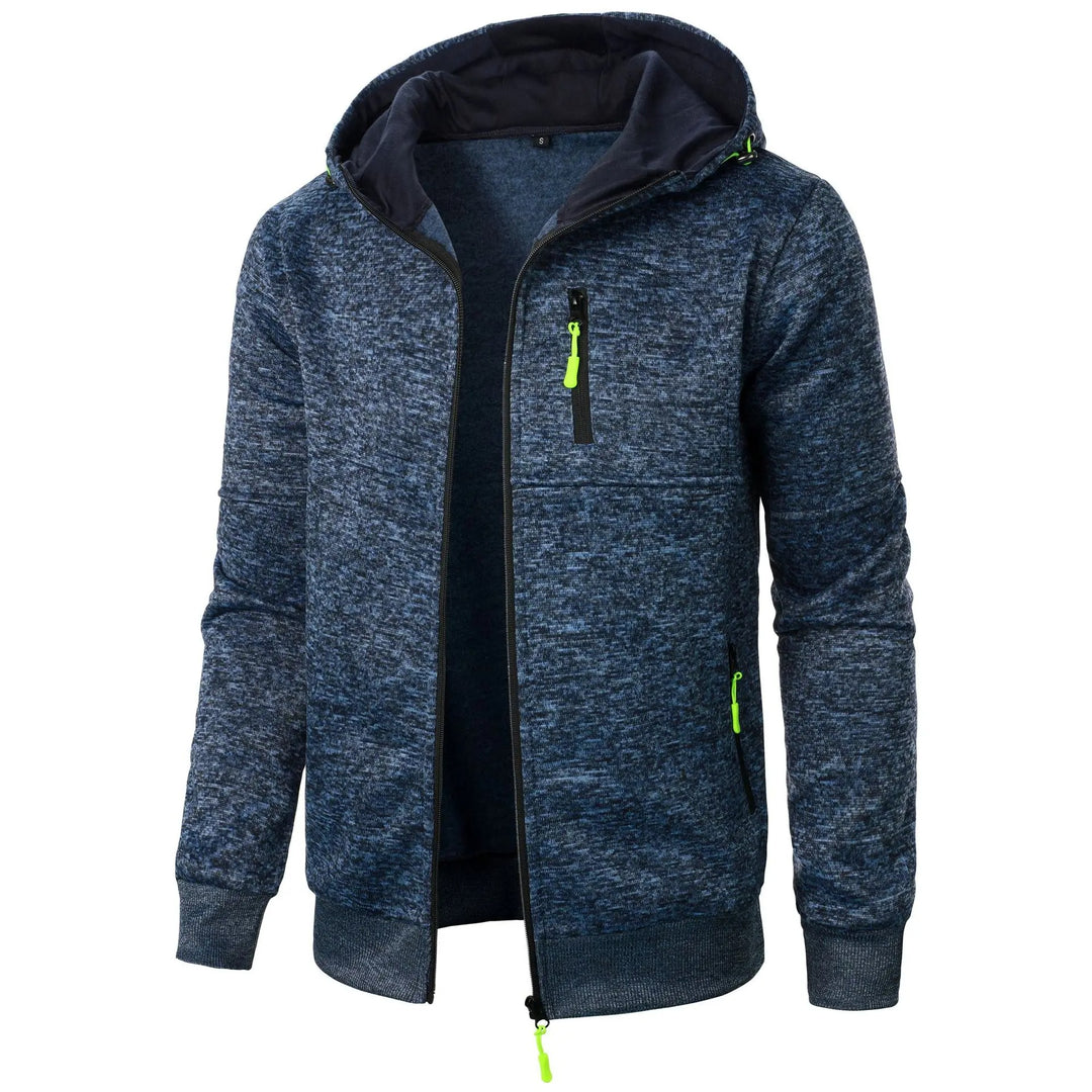 Veste de sport décontractée à capuche pour hommes