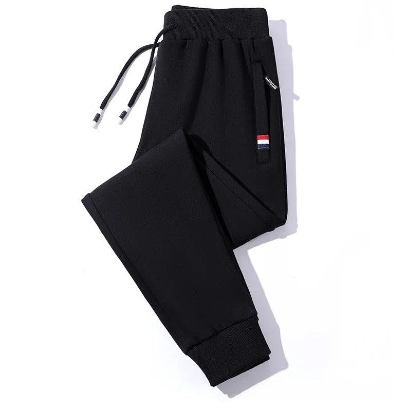 Pantalon de survêtement à poche zippée pour hommes