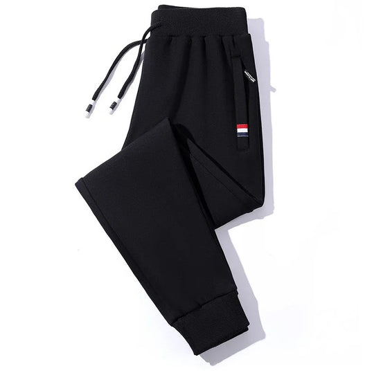 Pantalon de survêtement à poche zippée pour hommes
