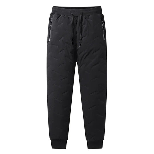 Pantalon de jogging en laine épaissie pour hommes