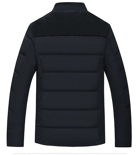 Parka épaisse en peluche d'hiver pour hommes