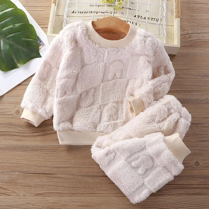 Pyjama d'hiver en flanelle pour enfants
