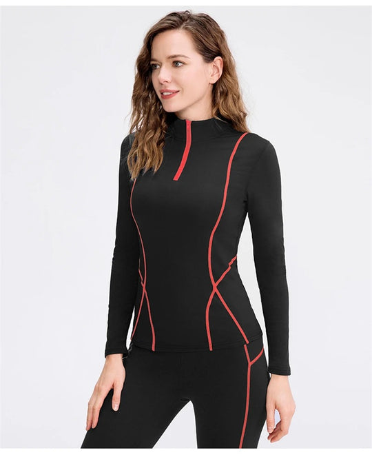 Ensemble de sous-vêtements élastiques de mise en forme pour femmes