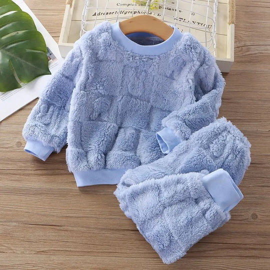 Pyjama d'hiver en flanelle pour enfants