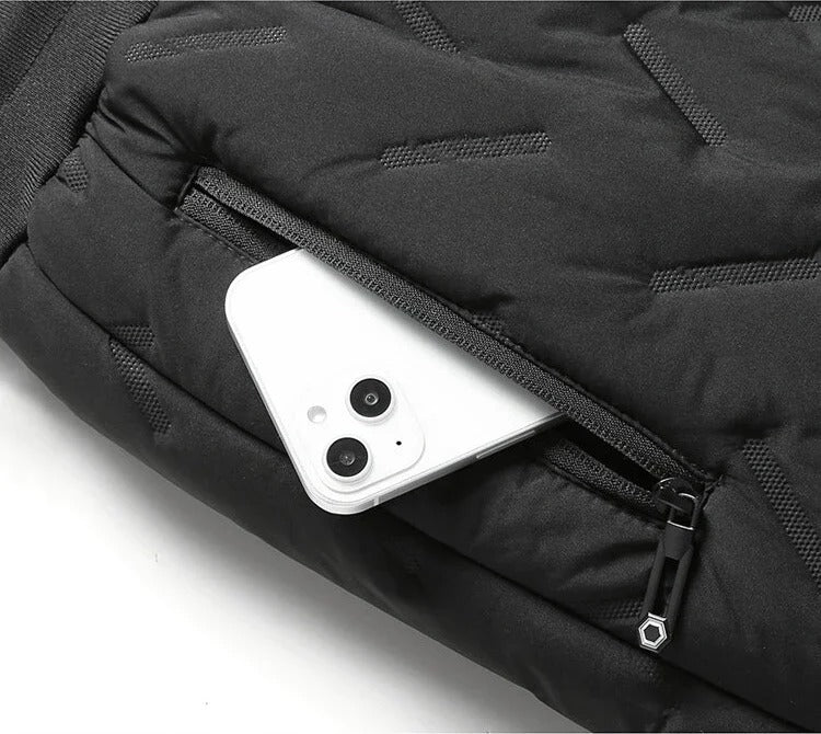 Pantalon de jogging en laine épaissie pour hommes