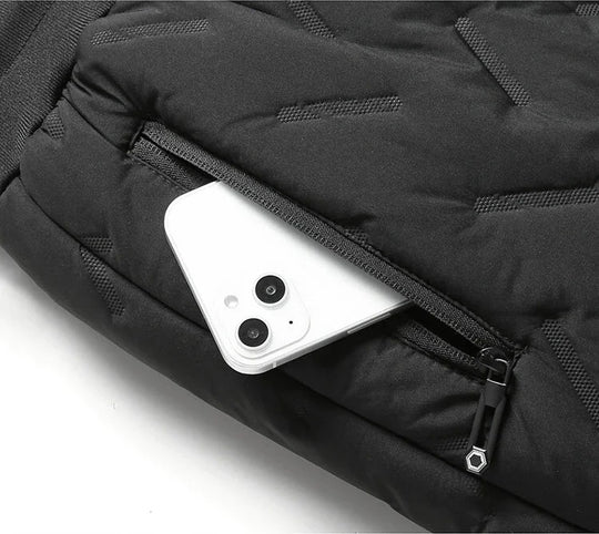 Pantalon de jogging en laine épaissie pour hommes