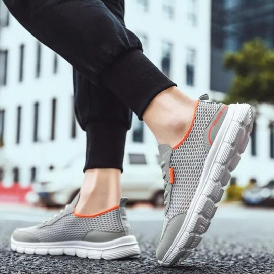 Baskets respirantes en maille pour hommes