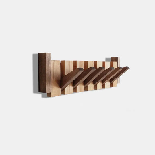 Porte-manteau Mural en Bois Design