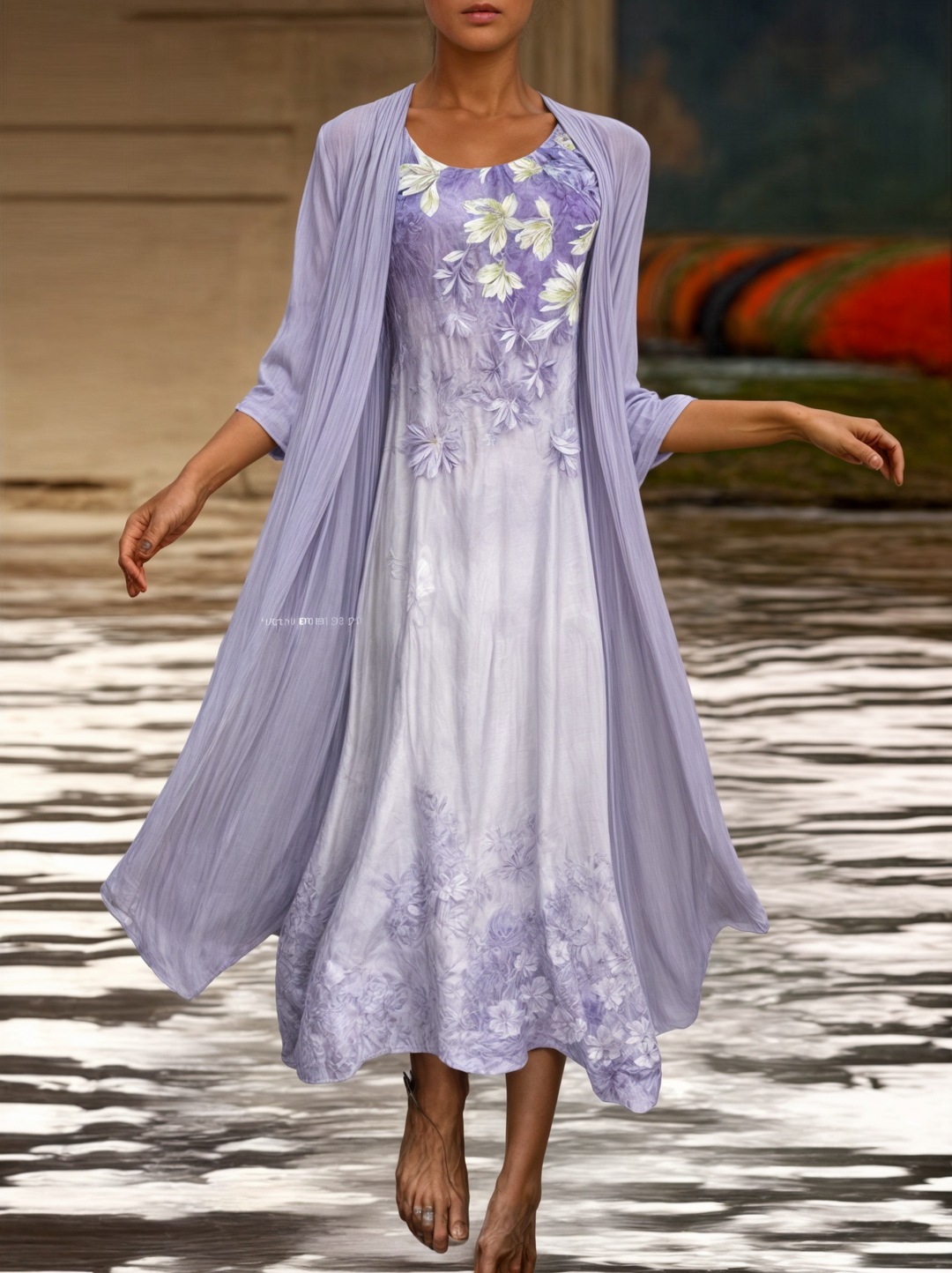 Robe de femme printanière