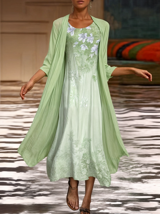 Robe de femme printanière