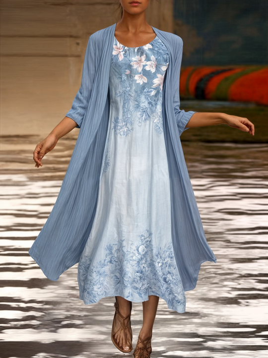 Robe de femme printanière