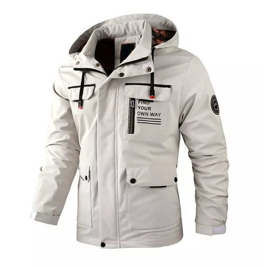 Veste coupe-vent décontractée pour hommes