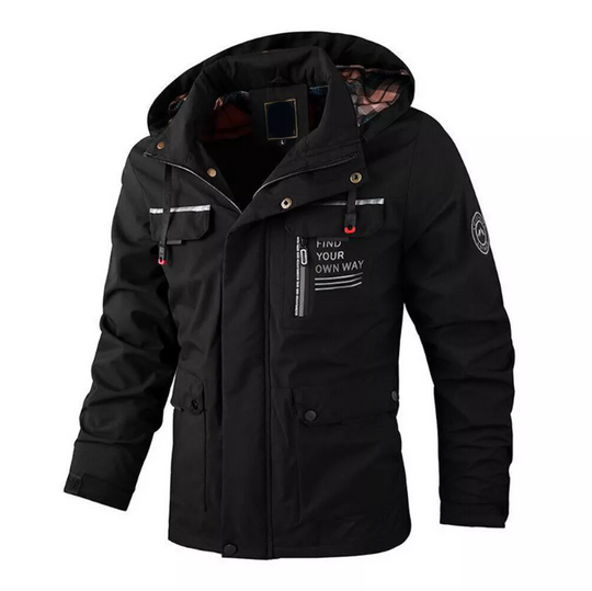 Veste coupe-vent décontractée pour hommes