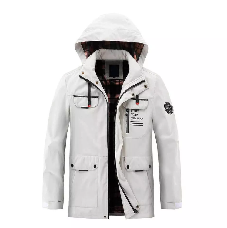 Veste coupe-vent décontractée pour hommes
