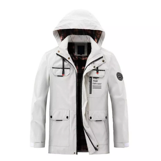 Veste coupe-vent décontractée pour hommes