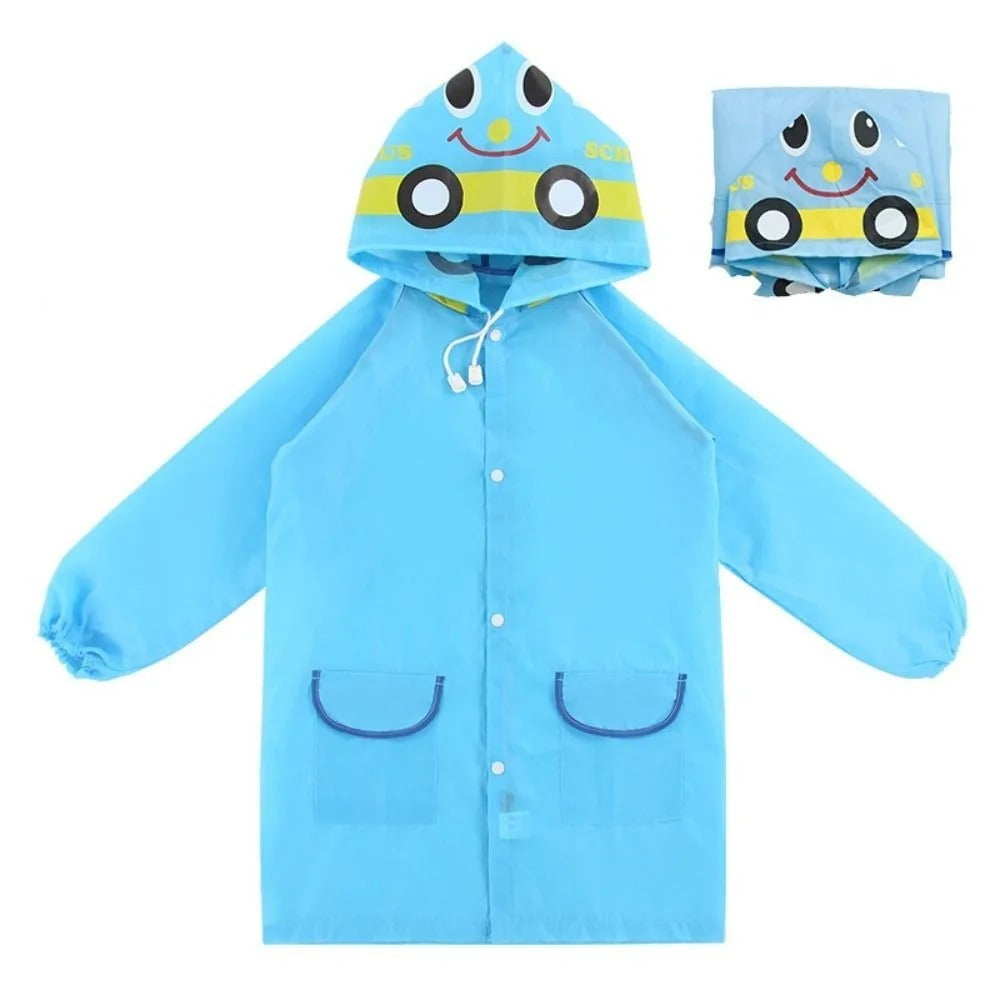 Manteau de pluie de dessin animé pour enfants