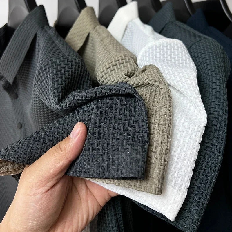 Polo creux à enfiler pour homme
