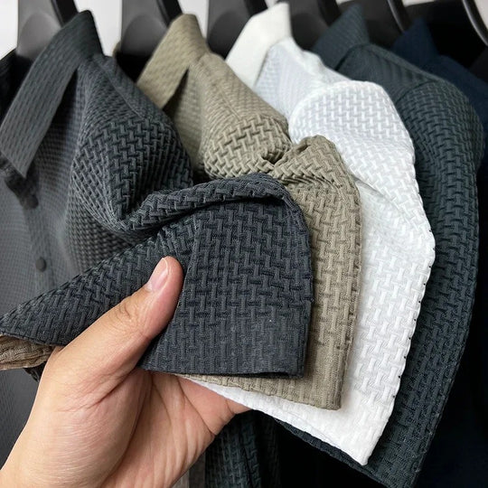 Polo creux à enfiler pour homme