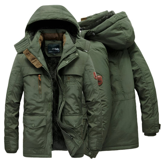Veste multi-poches grande taille pour hommes