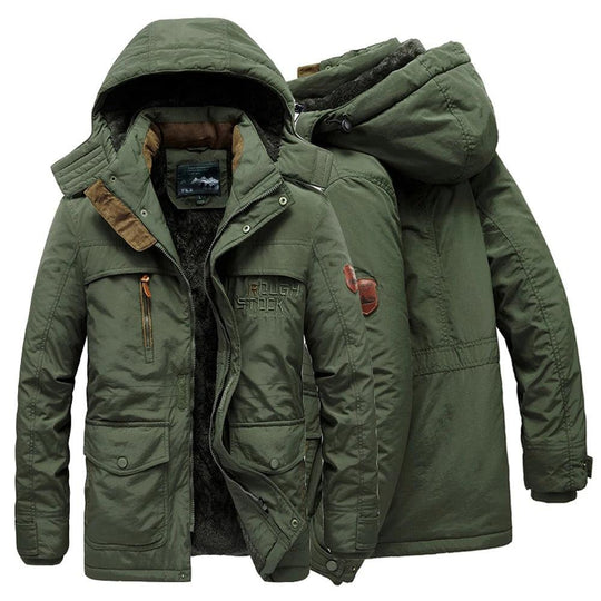 Veste d'hiver multi-poches pour hommes
