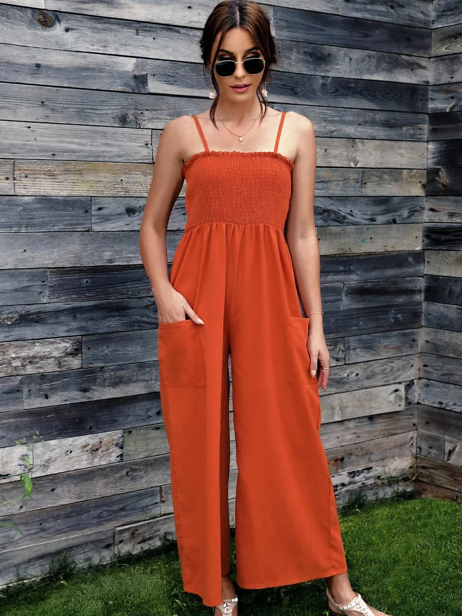 Robe Vintage à bretelles spaghetti pour femmes