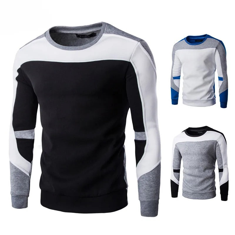 Sweat col rond casual homme