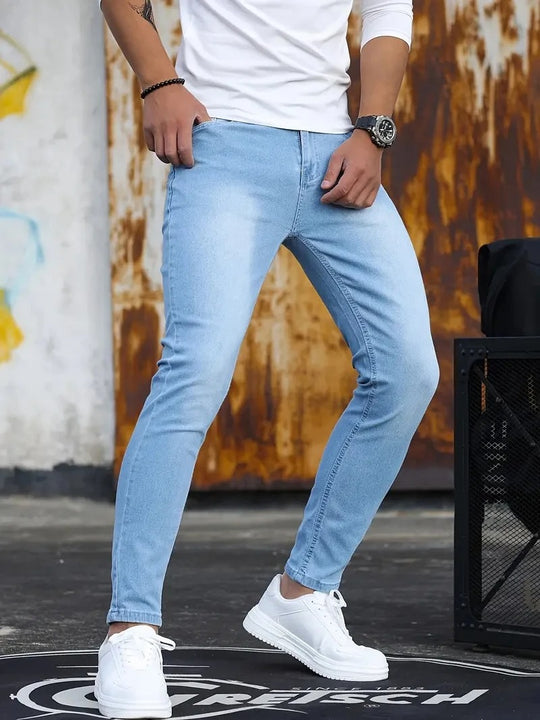 Pantalon slim décontracté pour hommes