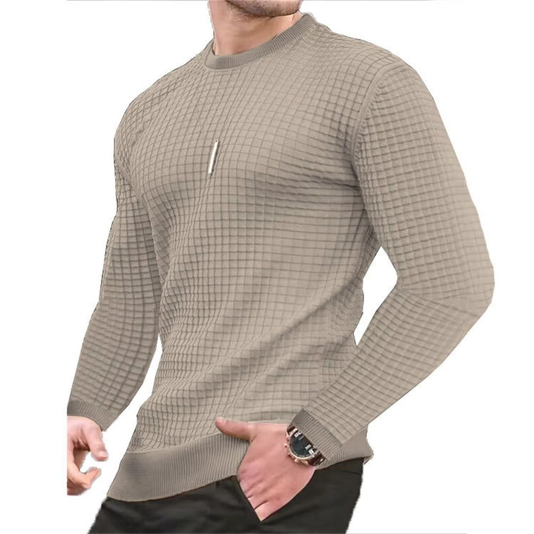 Chandail gaufré pour hommes