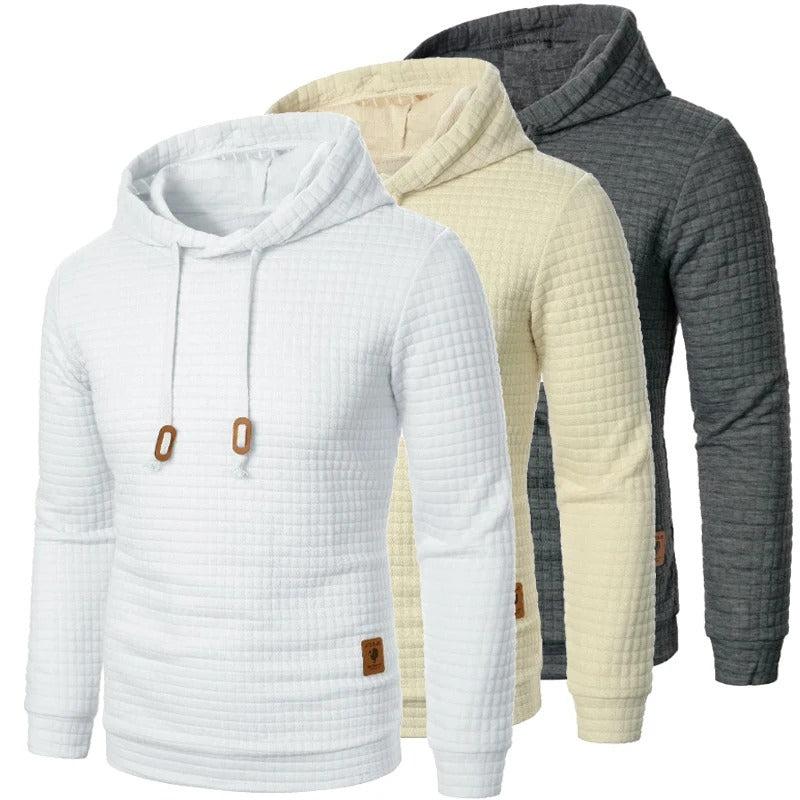 Sweatshirt à capuche à manches longues pour hommes