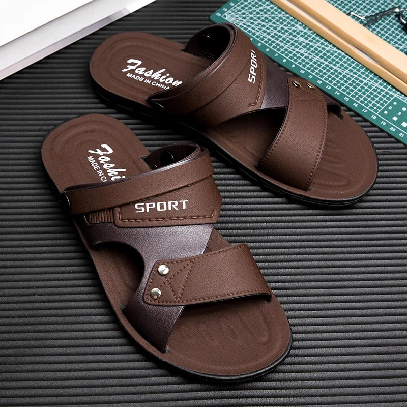 Sandales à enfiler pour homme pour l'été