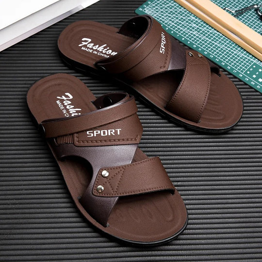 Sandales à enfiler pour homme pour l'été