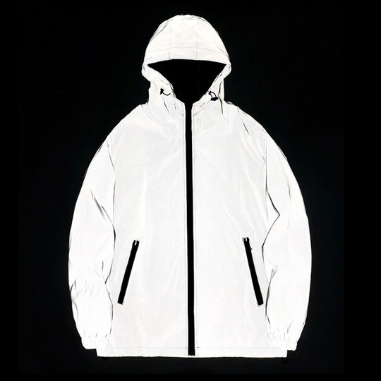 Veste coupe-vent réfléchissante