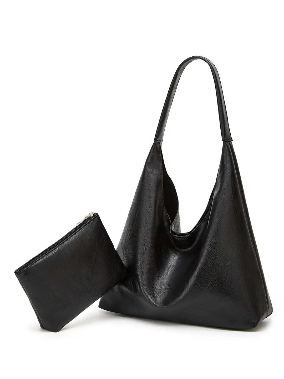 Sac à bandoulière rétro grand format pour femme