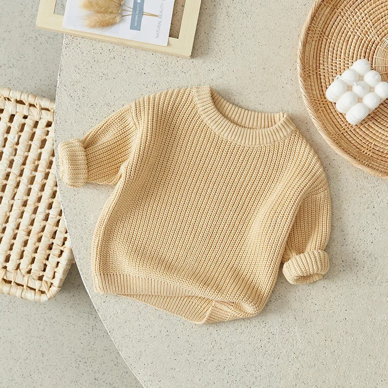 Pull en tricot décontracté pour enfants