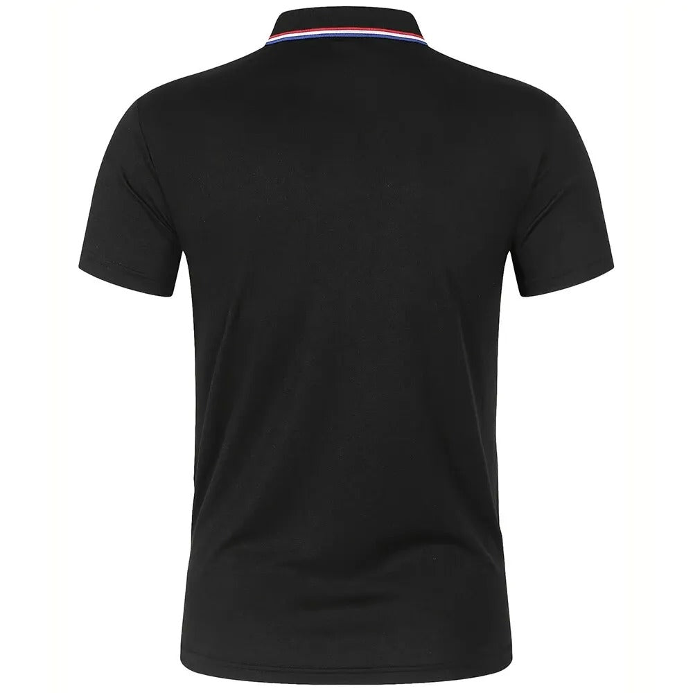 Polo décontracté respirant pour homme