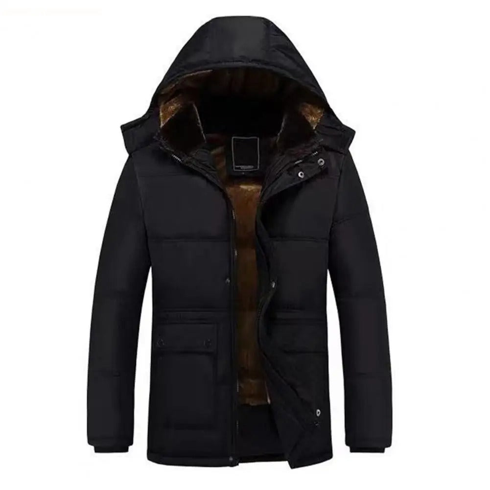 Veste coupe-vent à capuche pour hommes