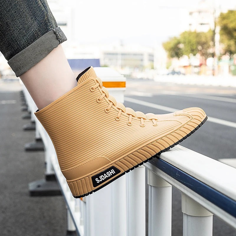 Bottes décontractées à canon court pour hommes