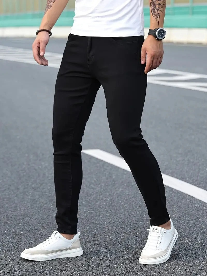 Pantalon slim décontracté pour hommes