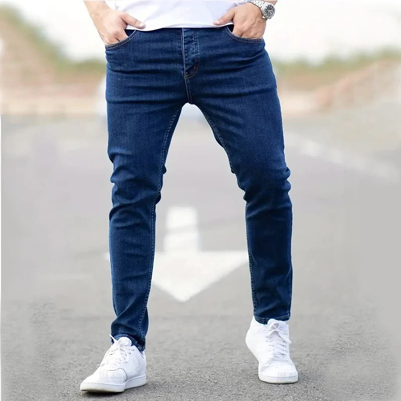Jeans skinny décontractés pour hommes