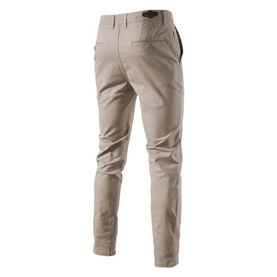 Pantalon slim en coton pour homme