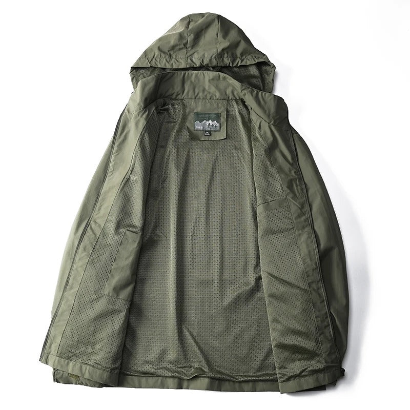 Veste tactique coupe-vent pour hommes