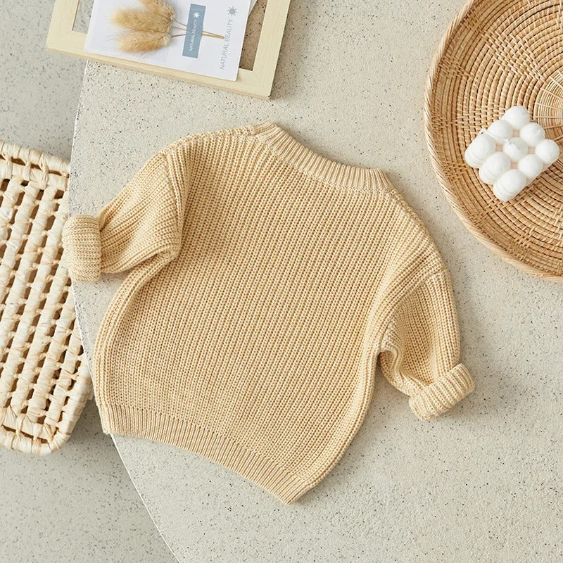 Pull en tricot décontracté pour enfants
